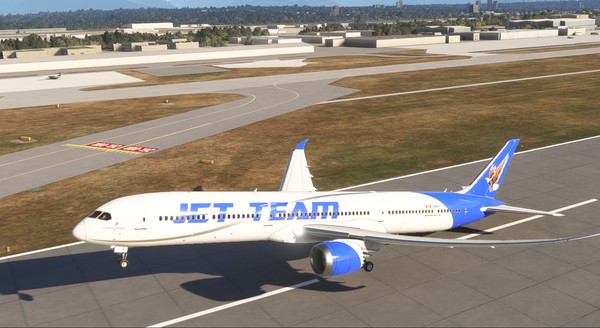 Boeing 787-10 · passenger · blue, photograph 1841